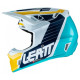 Мотошолом LEATT GPX 7.5 Aqua з окулярами