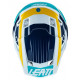 Мотошолом LEATT GPX 7.5 Aqua з окулярами
