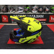Мотошолом AXXIS WOLF RACON A1 Matt Fluor Yellow