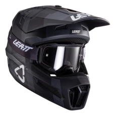 Мотошолом LEATT GPX 3.5 Black з окулярами L