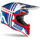 Мотошолом Airoh Wraap BROKEN blue/red gloss XL