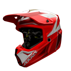 Мотошолом AXXIS WOLF Bandit B5 Matt Red