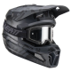 Мотошолом LEATT GPX 3.5 Stealth з окулярами