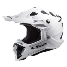 Мотошолом LS2 MX700 Subverter EVO Solid White