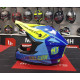 Мотошолом MT FALCON System Gloss Fluor Yellow