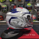 Мотошолом MT ATOM SV SKILL A0 Gloss White