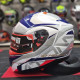 Мотошолом MT ATOM SV SKILL A0 Gloss White