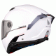 Мотошолом MT ATOM 2 SV Solid A0 Gloss White