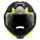 Мотошолом LS2 FF901 Advant X Oblivion Matt Black Hi-Viz Yellow XXXL
