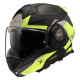 Мотошолом LS2 FF901 Advant X Oblivion Matt Black Hi-Viz Yellow XXXL