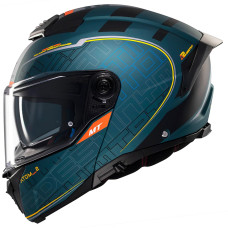 Мотошолом MT ATOM 2 SV DESTINY C6 Matt Green