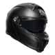 Мотошолом AGV Tourmodular Matt Black ECE2206