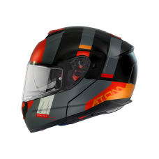 Мотошолом MT ATOM SV Gorex B4 Matt Orange