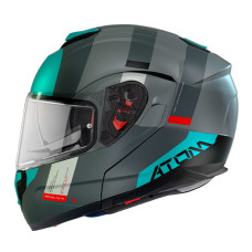 Мотошолом MT ATOM SV Gorex C2 Matt Titanium