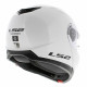 Мотошолом LS2 FF908 Strobe II Solid Gloss White ECE2206 XS