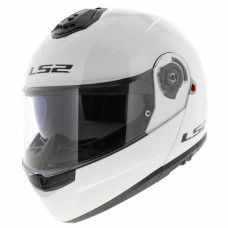 Мотошолом LS2 FF908 Strobe II Solid Gloss White ECE2206 XS