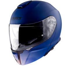 Мотошолом AXXIS GECKO Solid A1 Matt Blue