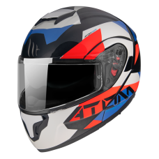 Мотошолом MT ATOM SV W17 A7 Gloss Blue