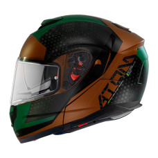 Мотошолом MT ATOM SV Adventure B6 Matt Green