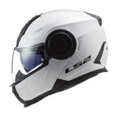 Мотошолом LS2 FF902 Scope 2 Solid Gloss White L