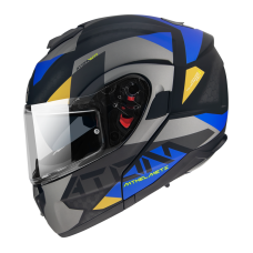 Мотошолом MT ATOM SV W17 A2 Matt Gray Blue
