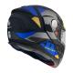Мотошолом MT ATOM SV W17 A2 Matt Gray Blue