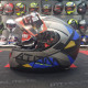 Мотошолом MT ATOM SV W17 A2 Matt Gray Blue
