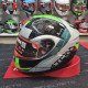 Мотошолом MT ATOM SV Adventure A6 Gloss Green