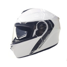 Мотошолом AXXIS STORM SV Solid A0 Gloss White