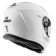 Мотошолом AXXIS GECKO Solid A0 Gloss White S