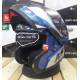 Мотошолом MT ATOM SV TRANSCEND Gloss Blue