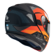 Мотошолом MT ATOM SV W17 A4 Matt Orange