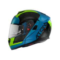 Мотошолом MT ATOM SV Adventure A7 Gloss Blue