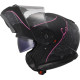 Мотошолом LS2 FF908 Strobe II Lux Matt Black PinkECE2206 S