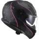 Мотошолом LS2 FF908 Strobe II Lux Matt Black PinkECE2206 S