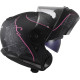 Мотошолом LS2 FF908 Strobe II Lux Matt Black PinkECE2206 S