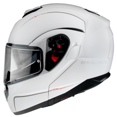 Мотошолом MT ATOM SV Solid Gloss White