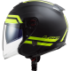 LS2 OF521 Infinity Hyper Matt Titanium Hi-Vis Yellow
