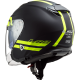 LS2 OF521 Infinity Hyper Matt Titanium Hi-Vis Yellow