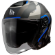 Мотошолом MT THUNDER 3 Jet Bow Matt Blue