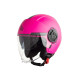 Мотошолом MT VIALE SV S Solid Gloss A8 Pink XS