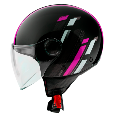 Мотошолом MT STREET Scope Gloss Fluor Pink