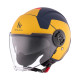 Мотошолом MT VIALE SV S Beta D3 Matt Yellow