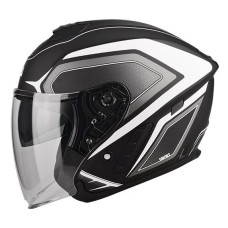 Мотошолом LAZER TANGO Hexa Matt Black White