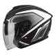 Мотошолом LAZER TANGO Hexa Matt Black White
