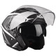 Мотошолом LAZER TANGO Hexa Matt Black White