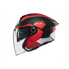 Мотошолом MT Cosmo SV Cruiser B5 Matt Red