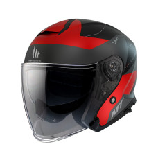 Мотошолом MT THUNDER 3 Jet COOPER A5 Matt Red