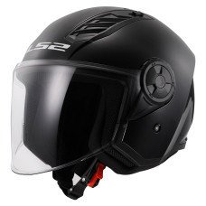 Мотошолом LS2 OF616 Airflow 2 Solid Gloss Black L