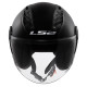 Мотошолом LS2 OF616 Airflow 2 Solid Gloss Black L